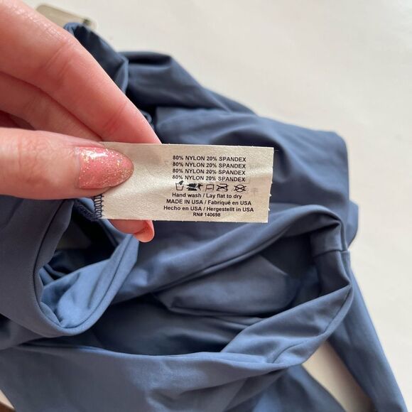 Free People x TAVIK Eve One-Shoulder Wrap Bikini Swimsuit - Picture 8 of 9